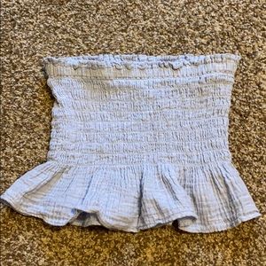 Light Blue Tube Top